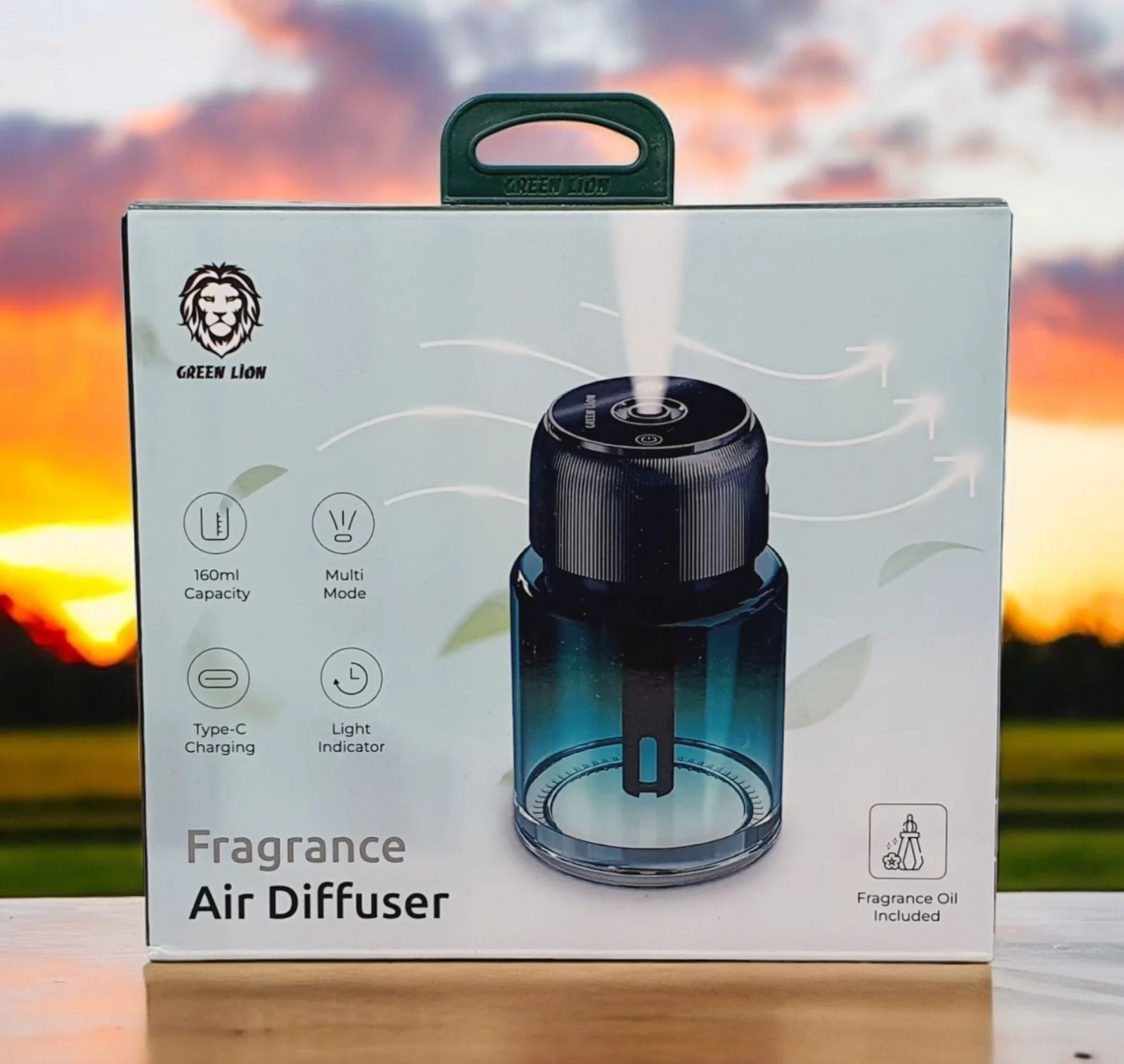 خوشبو کننده گرين لاين(کربن) Fragrance Air Diffuser Greenlion